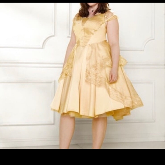 Torrid Beauty & the Beast Belle Dress NWT - Picture 1 of 11